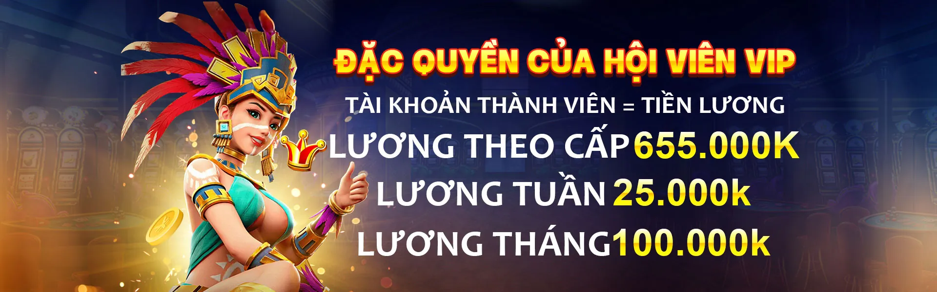 Hình ảnh banner chương trình VIP độc quyền THIEN HA BET 2026